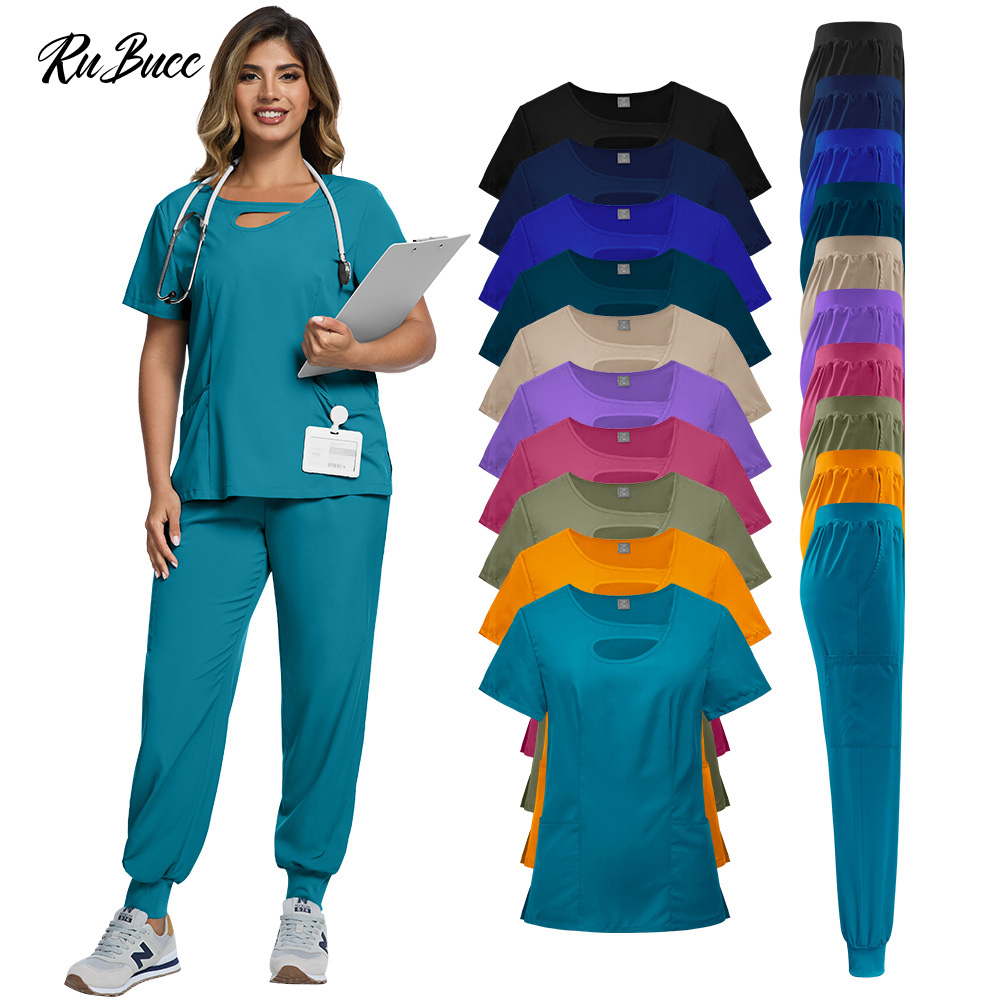 Women Accessories In Wholesale - ขายส่งราคา Jogger ชุดห้องผ่าตัด Workwear หมอขัดชุดเครื่องแบบทางการแพทย์ผู้หญิงโรงพยาบาลพยาบาลอุปกรณ์เสริม