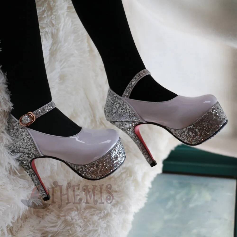 Women'S Accessories For Shoes - MMGG โลลิต้าตุ๊กตา 100 ซม.คอสเพลย์เครื่องแต่งกายรองเท้ารองเท้าส้นสูงรองเท้าสีขาวสำหรับความยาวเท้า 15.5-16.5 ซม.สั่งทำพิเศษ