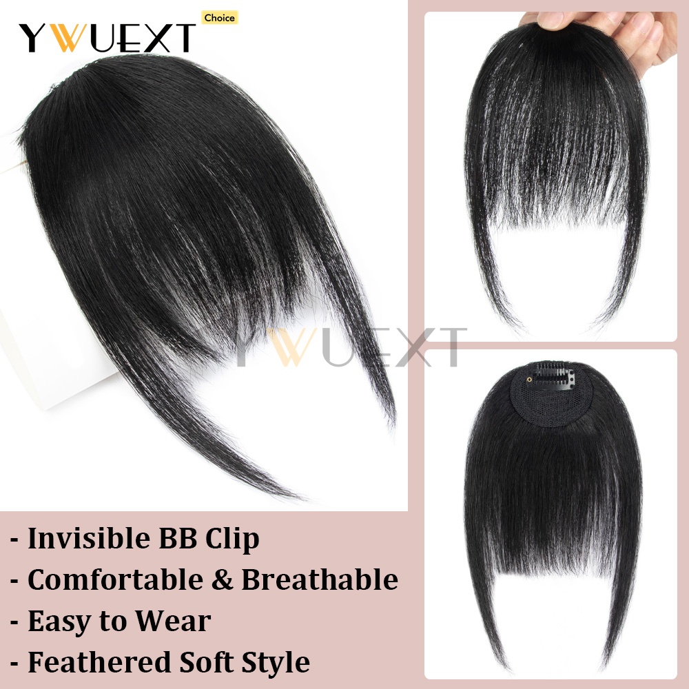 แฮร์พีซหน้าม้าแบบหนีบ ผมแท้ตรง - Women Accessories Clearance บทวิจารณ์และราคา