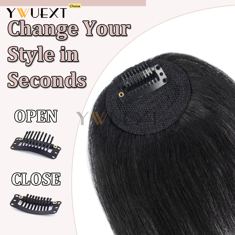 แฮร์พีซหน้าม้าแบบหนีบ ผมแท้ตรง - Women Accessories Clearance บทวิจารณ์และราคา