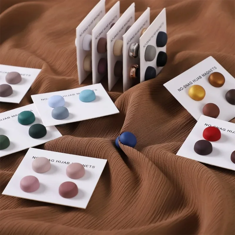 4 ชิ้น/การ์ด Matte แม่เหล็ก Hi - Women Accessories In Wholesale บทวิจารณ์และราคา