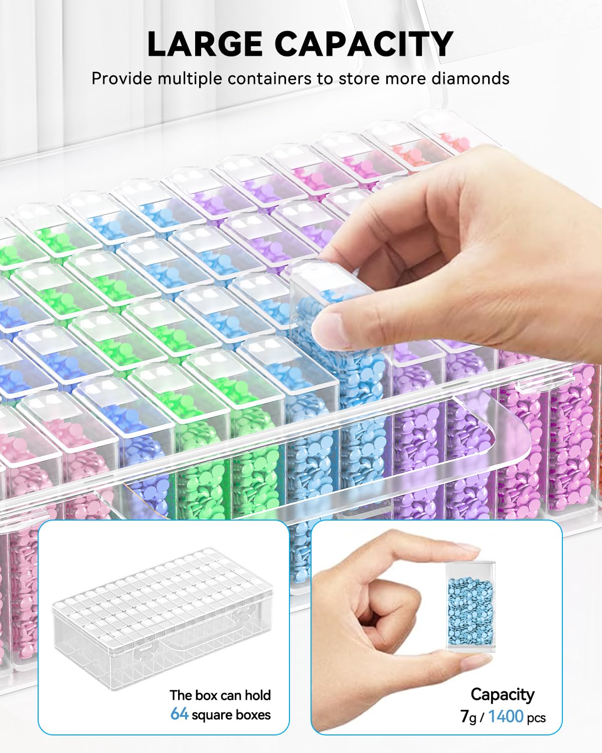 กล่องเก็บอุปกรณ์งานเพชร 5 มิติ - Women Accessories Box บทวิจารณ์และราคา