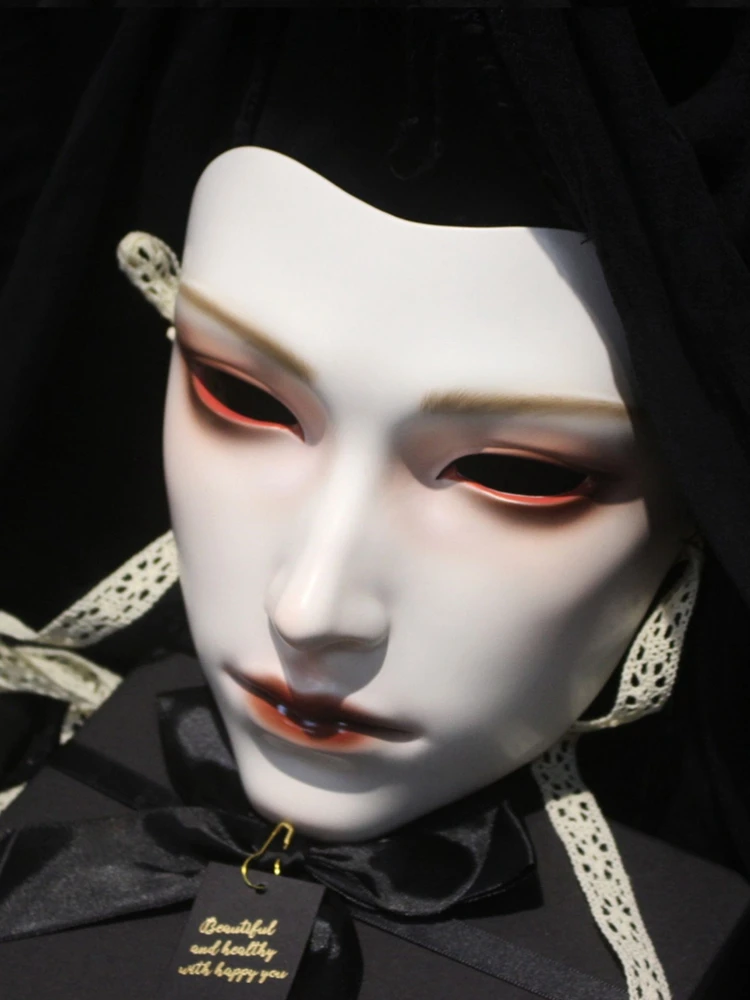 หน้ากากภาพวาดด้วยมือแบบย้อนยุค - Women Accessories Drawing บทวิจารณ์และราคา