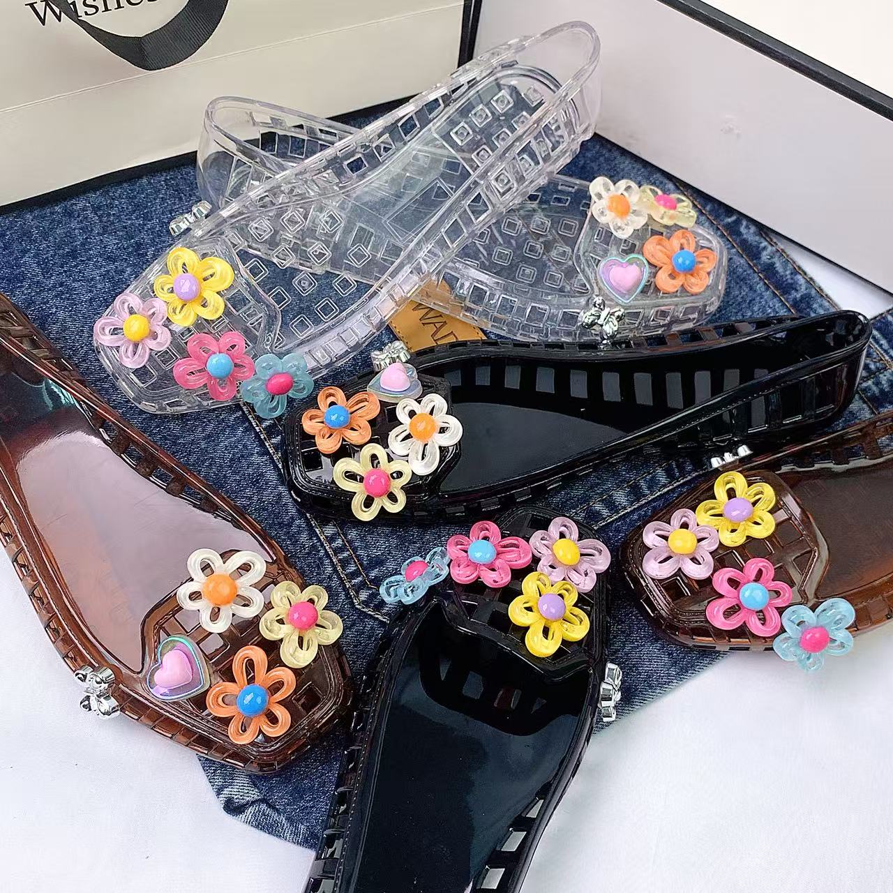 รองเท้าแฟชั่นสตรีรองเท้าเยลลี่ - Women'S Accessories For Shoes บทวิจารณ์และราคา