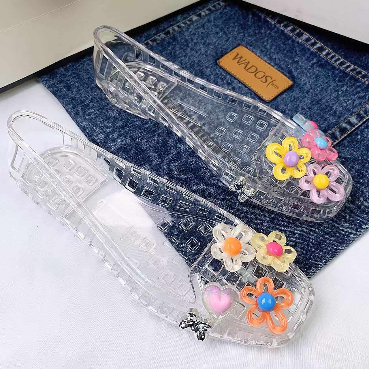 รองเท้าแฟชั่นสตรีรองเท้าเยลลี่ - Women'S Accessories For Shoes บทวิจารณ์และราคา