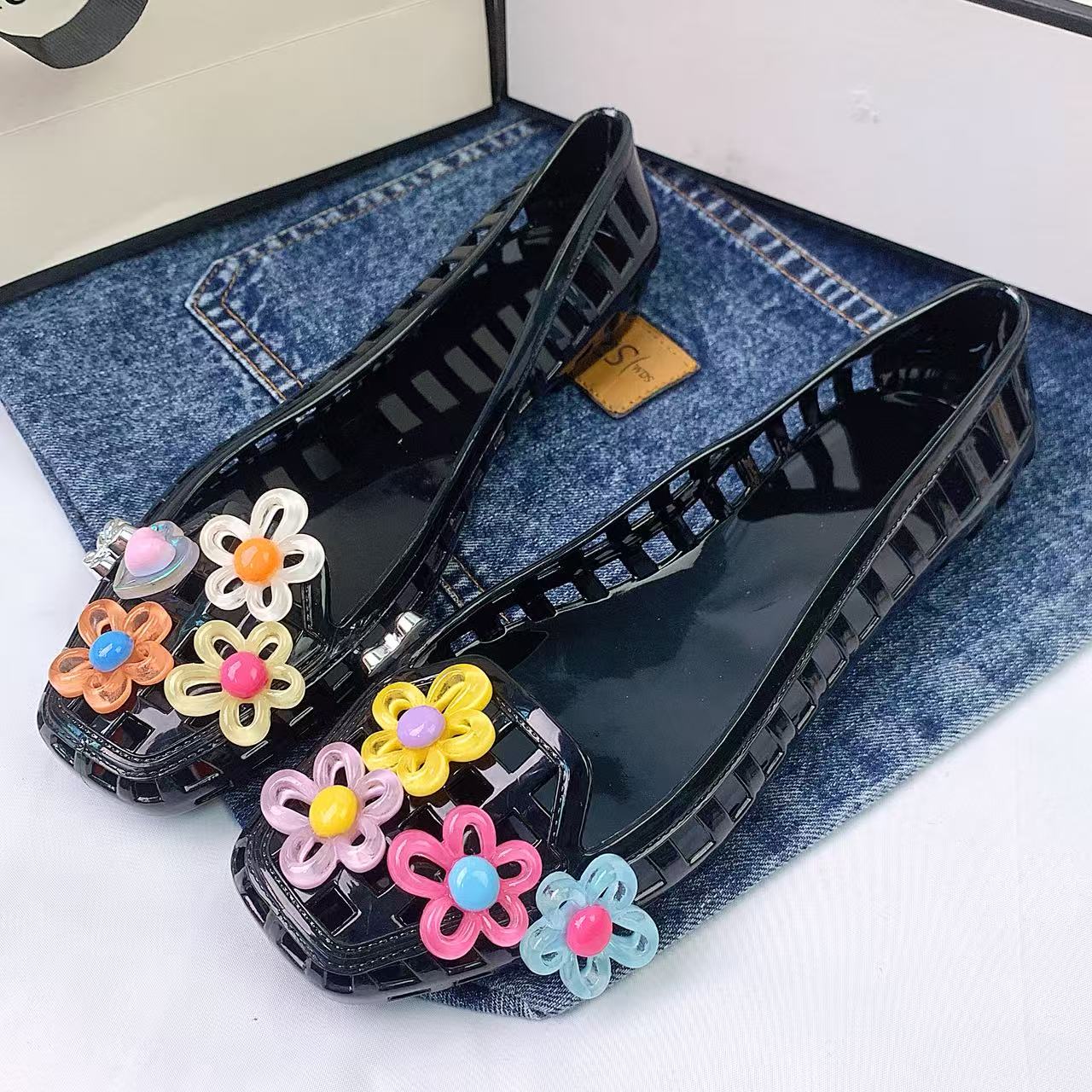 รองเท้าแฟชั่นสตรีรองเท้าเยลลี่ - Women'S Accessories For Shoes บทวิจารณ์และราคา