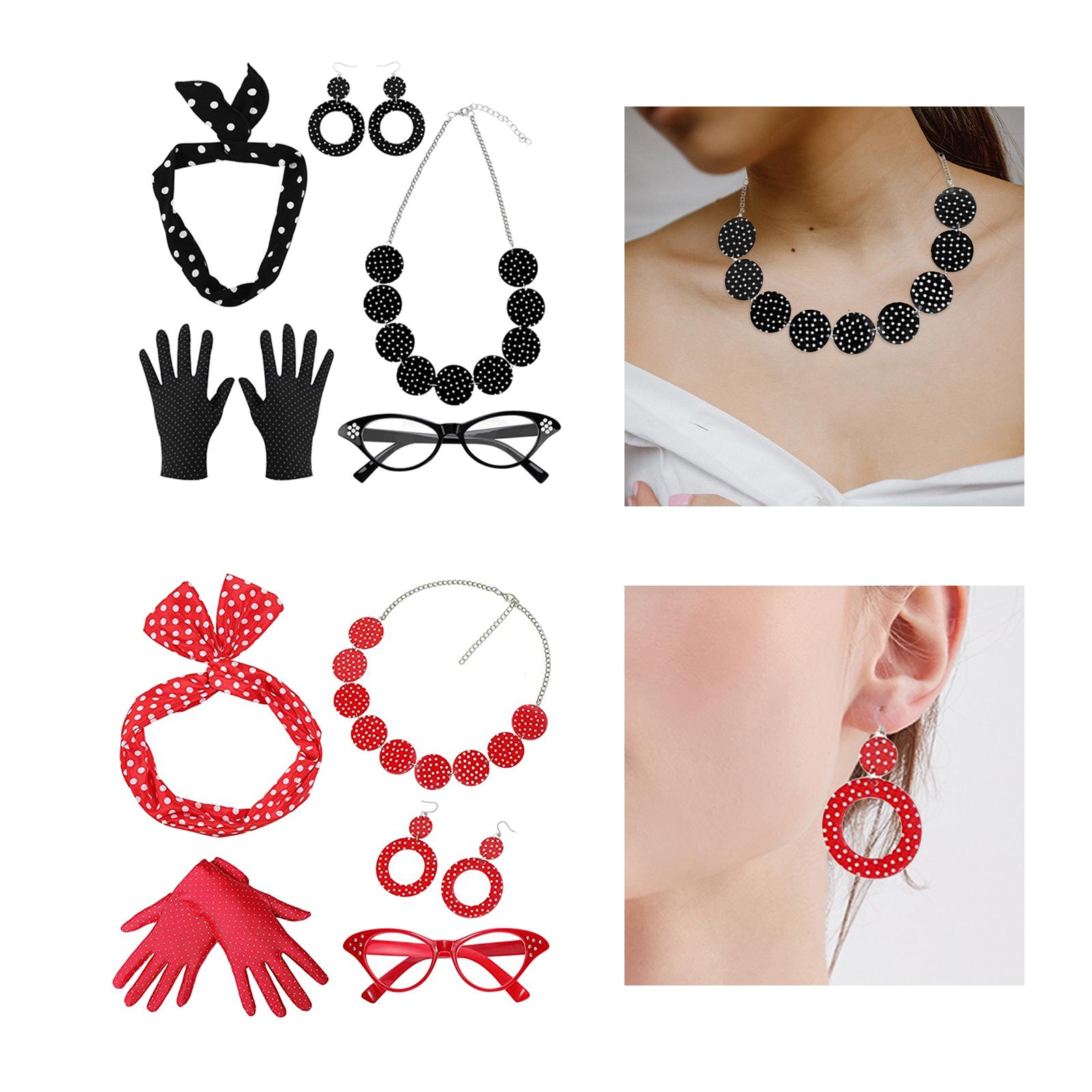 ชุดคอสตูมผู้หญิงยุค 50 จำนวน 5 - Women'S Accessories In The 1950S บทวิจารณ์และราคา