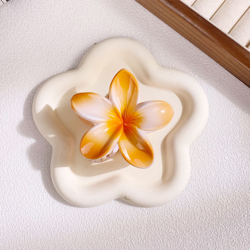1/6PCS 8 ซม.ผู้หญิงคลิปผมดอกไม - Women Accessories In Wholesale บทวิจารณ์และราคา