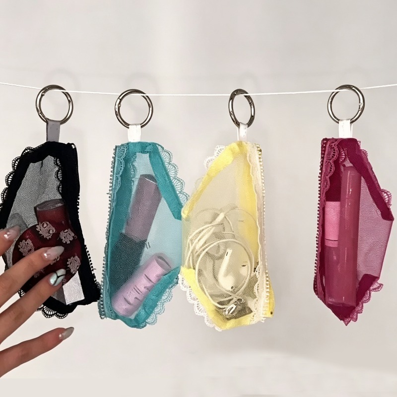 กระเป๋าใส่เครื่องสำอางแบบซิปใส - Women Accessories Clearance บทวิจารณ์และราคา