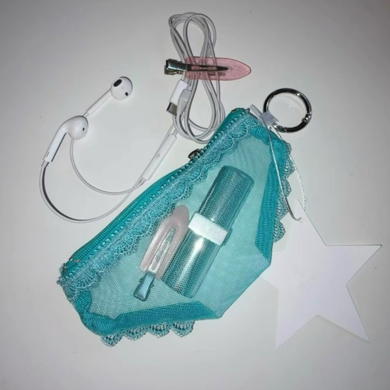 กระเป๋าใส่เครื่องสำอางแบบซิปใส - Women Accessories Clearance บทวิจารณ์และราคา
