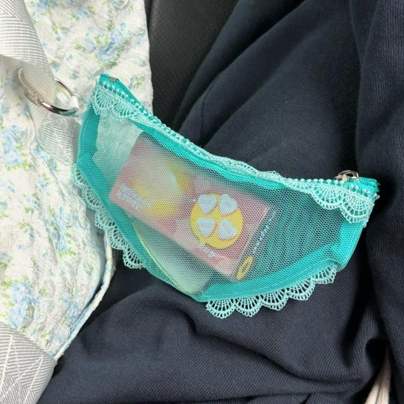 กระเป๋าใส่เครื่องสำอางแบบซิปใส - Women Accessories Clearance บทวิจารณ์และราคา