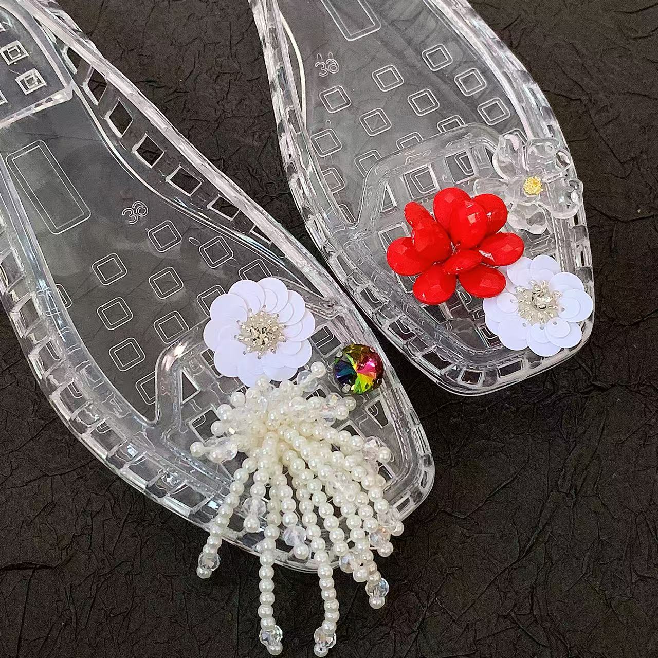 รองเท้าเจลลี่คริสตัลสำหรับผู้ห - Women'S Accessories For Shoes บทวิจารณ์และราคา