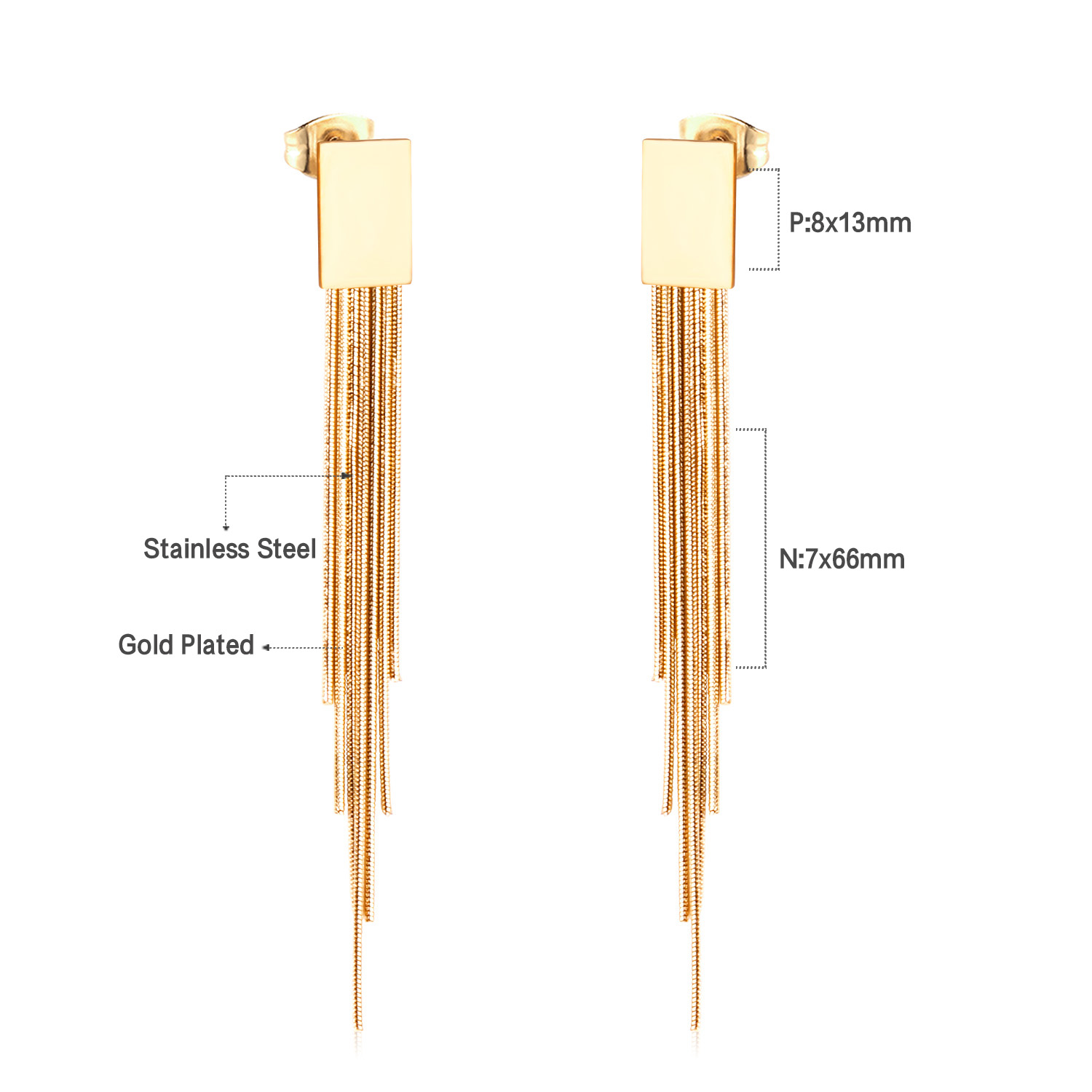 ต่างหูห้อยระย้าสไตล์วินเทจโบโฮ - Tassel Earrings Boho บทวิจารณ์และราคา