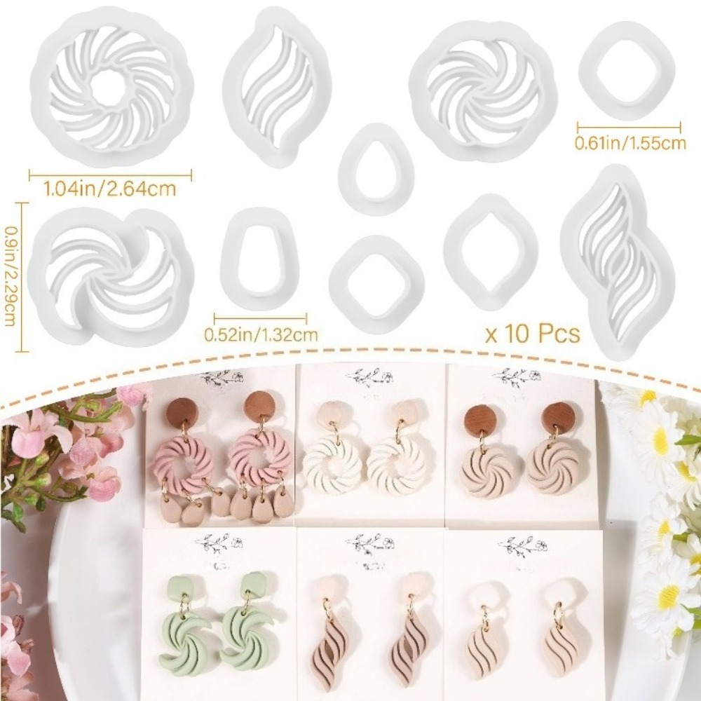 ชุดเครื่องมือตัดดินโพลิเมอร์ลา - Tassel Earrings Boho บทวิจารณ์และราคา