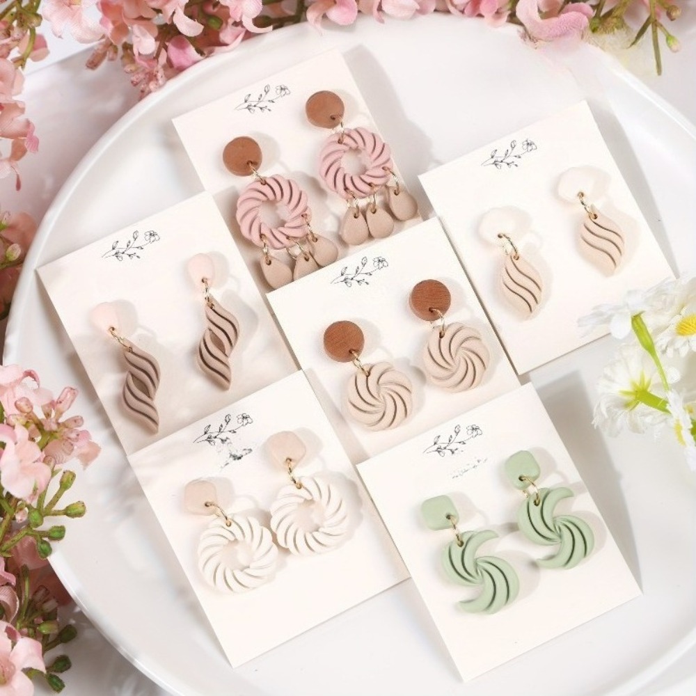 ชุดเครื่องมือตัดดินโพลิเมอร์ลา - Tassel Earrings Boho บทวิจารณ์และราคา