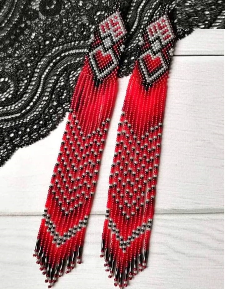 ZGMXR ต่างหูลูกปัดข้าวสาร รูปท - Tassel Earrings Boho บทวิจารณ์และราคา