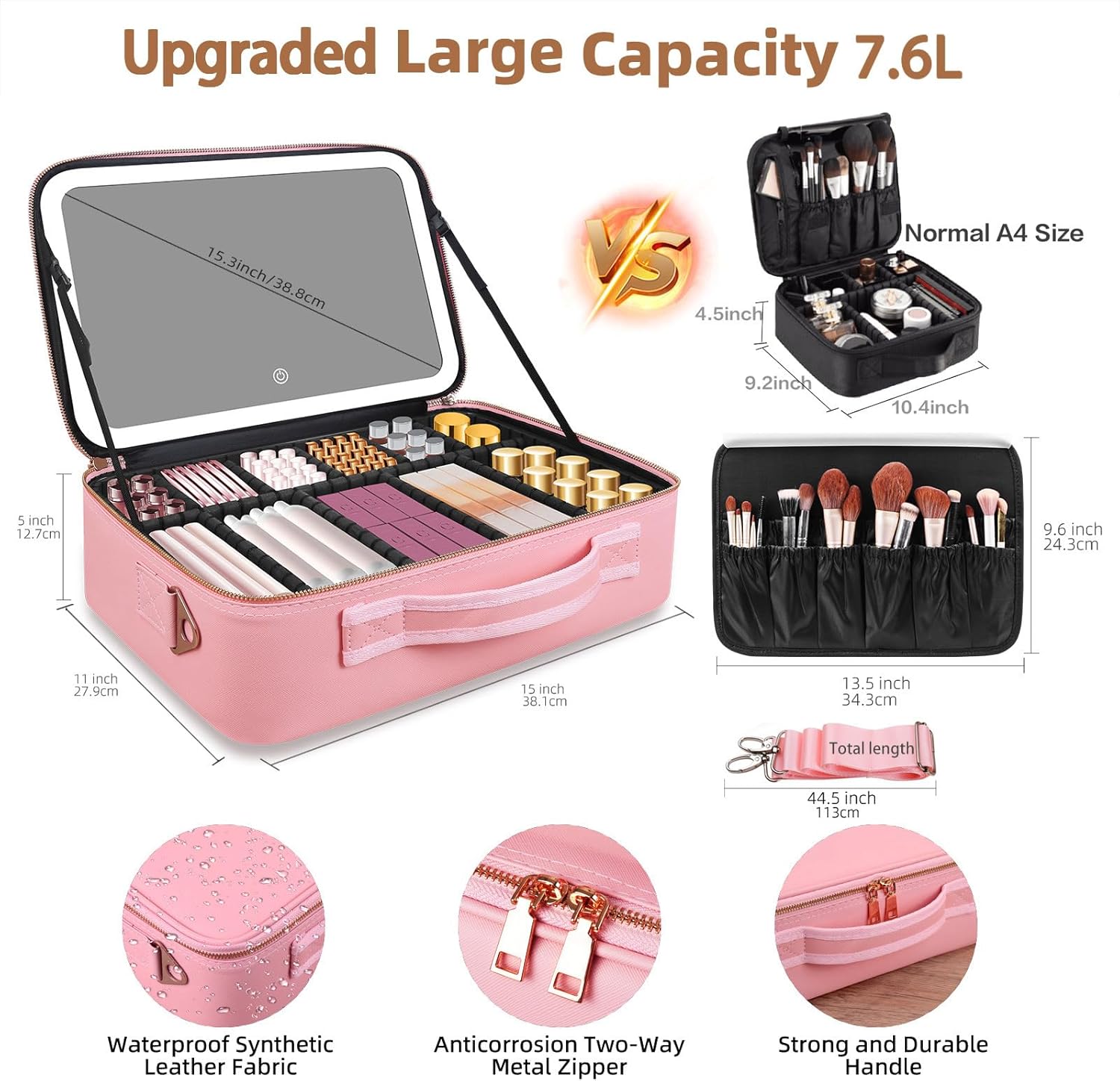 กระเป๋าเครื่องสำอางขนาดใหญ่ 15 - Women Accessories Box บทวิจารณ์และราคา