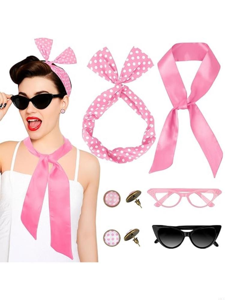 8ชิ้น50วินาทีเครื่องแต่งกายอุป - Women'S Accessories In The 1950S บทวิจารณ์และราคา
